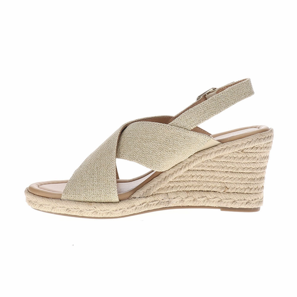 Ariane Espadrille Wedge Slingback Sandals Gdefy Sandals