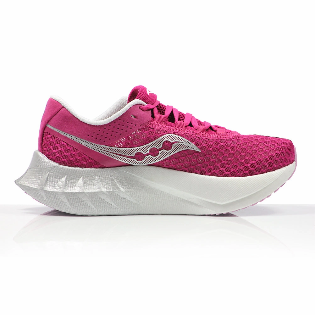 Saucony Endorphin Pro 4 Women's Running Shoe - Magenta Clifton 8 Running Shoes