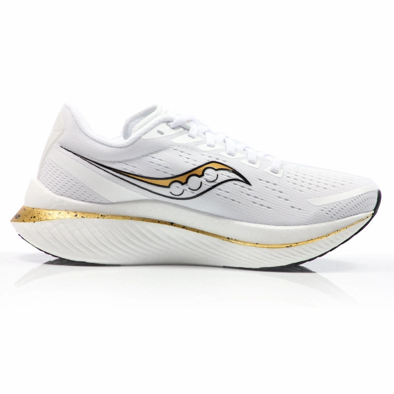Running Shoes Good Saucony Endorphin Speed 3 Women's Running Shoe - White/Gold