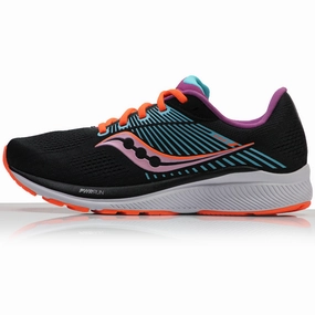 Broad Feet Running Shoes Saucony Guide 14 Women's Running Shoe - Future/Black