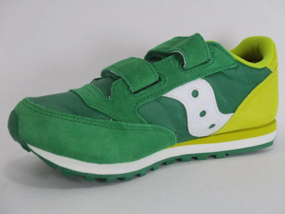 Off Sneakers Saucony Originals Jazz Double HL sneakers da bambino con lo strappo SK261010 verde-giallo