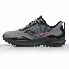 Ghost 16 Running Shoe Saucony Peregrine 12 Gore-Tex Women's Trail Shoe - Alloy/Quartz