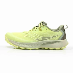 Glycerin 20 Neutral Running Shoe Saucony Peregrine 15 Women's Trail Shoe - Sunny/Hemlock