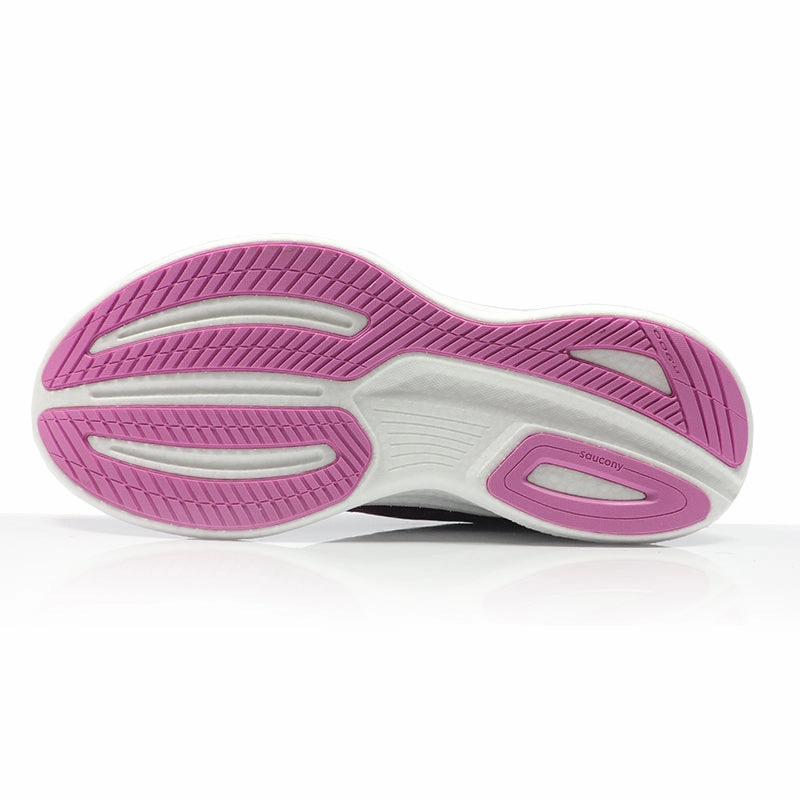 Good Shoes For Working Out And Running Saucony Ride 17 Women's Running Shoe - Orchid/Silver