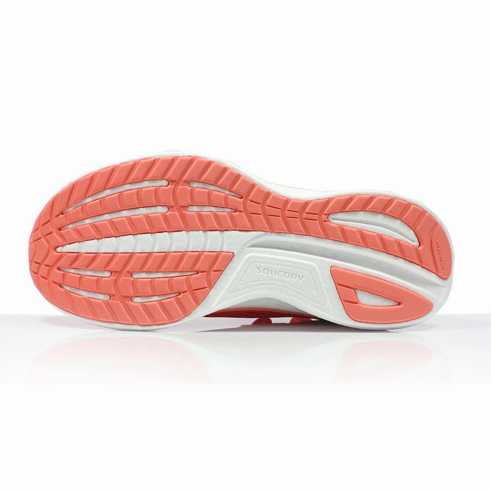 Saucony Ride 18 Women's Running Shoe - Coral/Salmon Orthotic Running Shoes