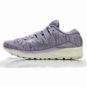 Saucony Ride ISO Women's Running Shoe - Purple/White Running Shoes Glycerin