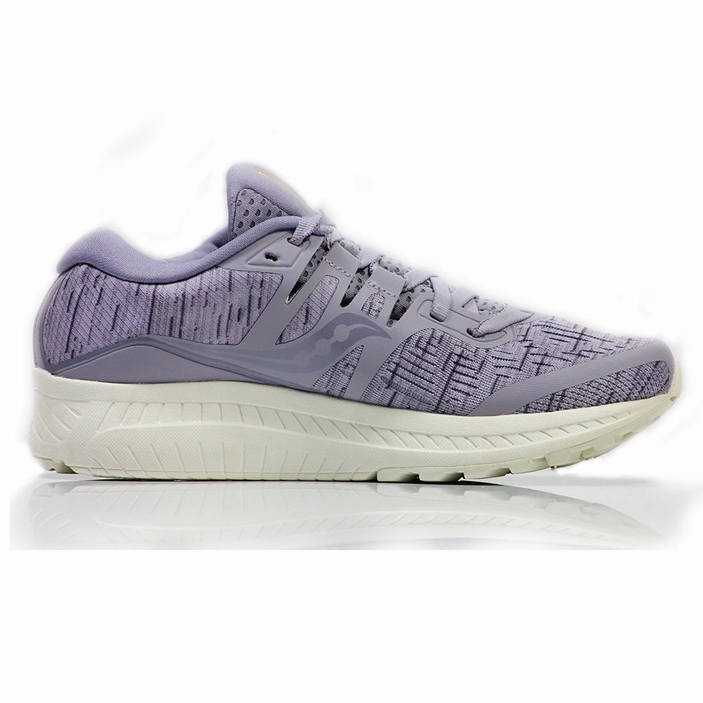 Saucony Ride ISO Women's Running Shoe - Purple/White Best Running Shoes For Running On Treadmill