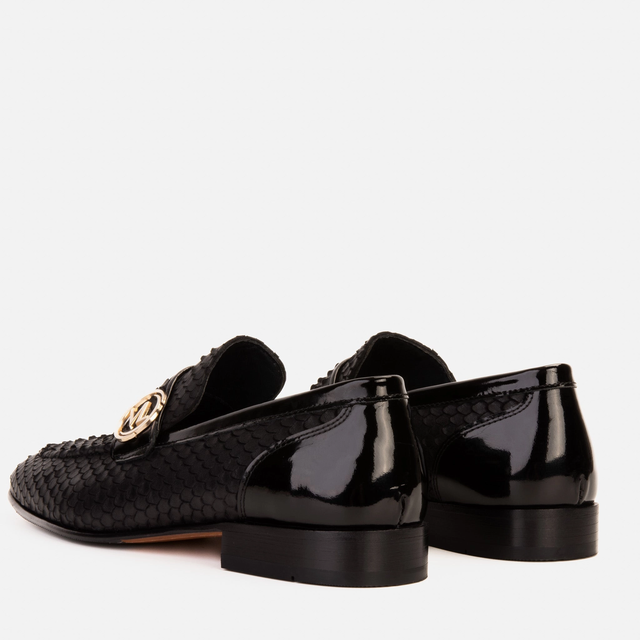 Shoe Sale The Monarch Black Leather Men Dress Shoe