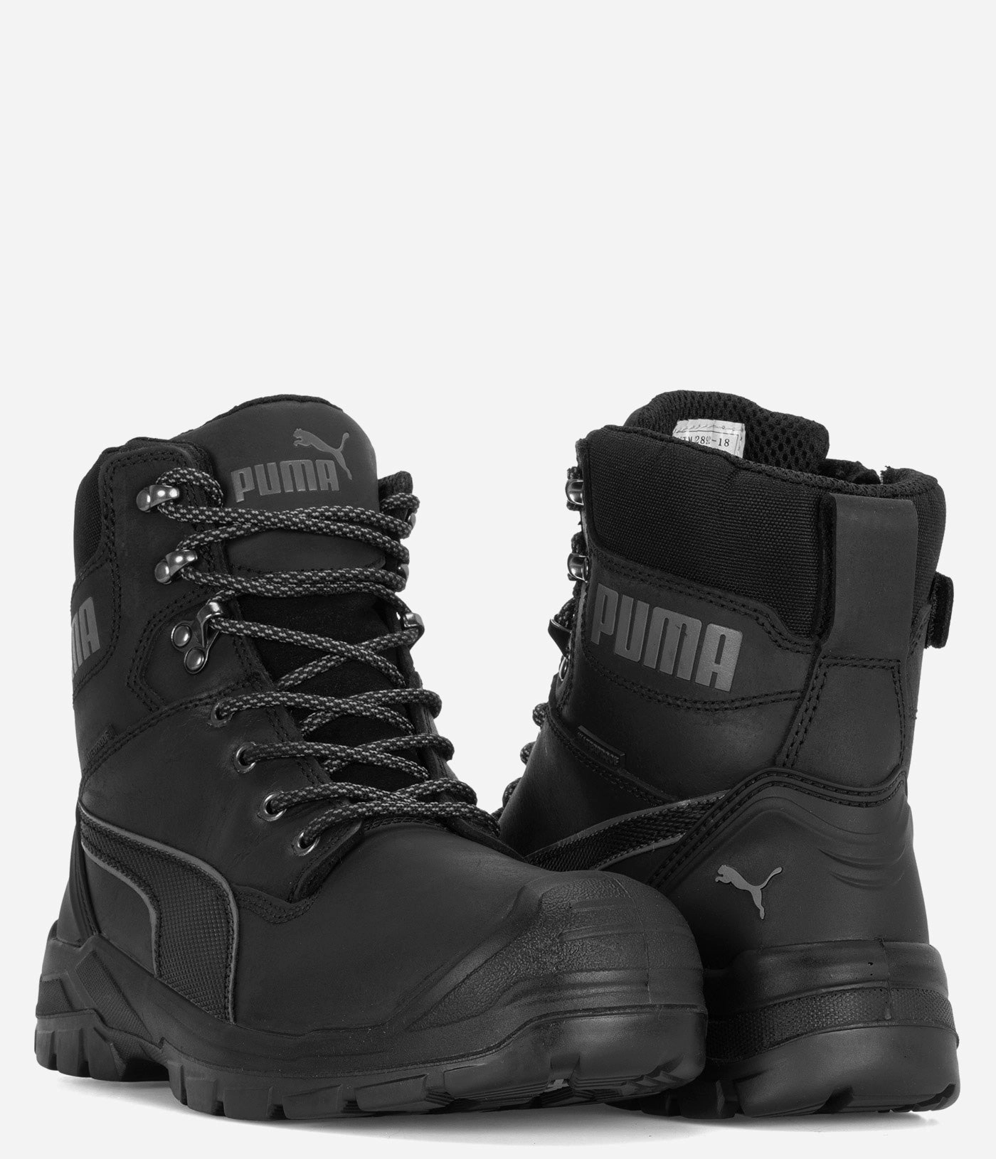 Steel Toe Combat Boots Puma Safety Conquest CTX Waterproof Soft Toe Work Boot - Men