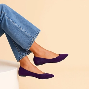 Macy Dress Shoes Rothy - Women - The Point - Purple