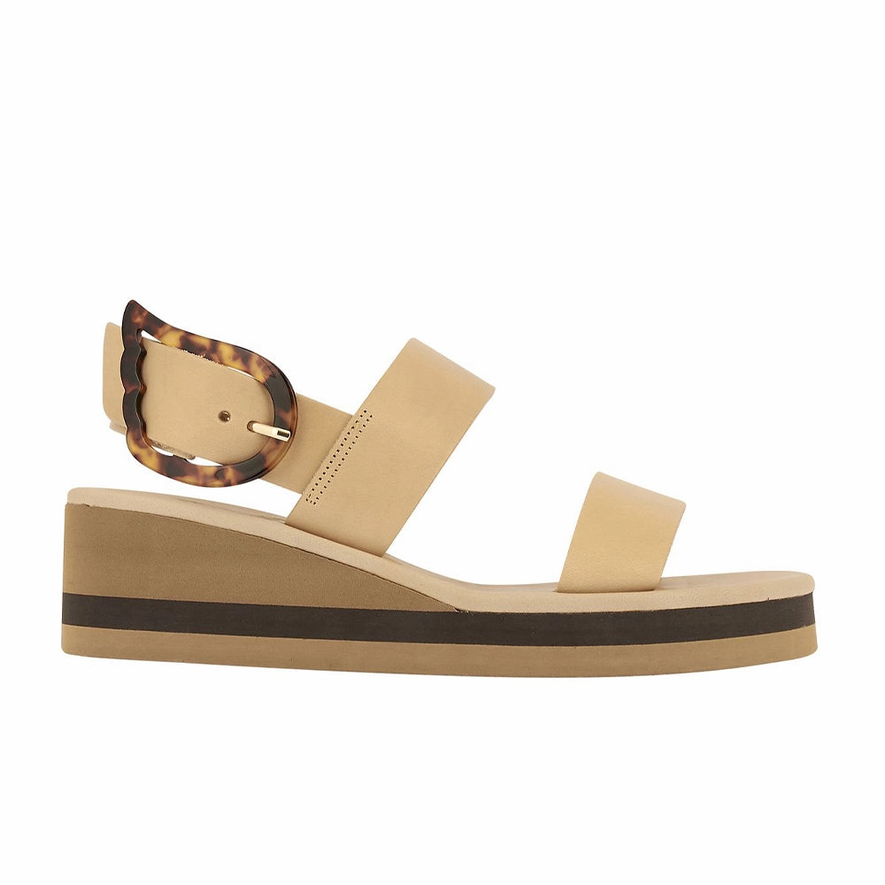 Clio Rainbow Natural/Tortoiseshell Hereu Sandals