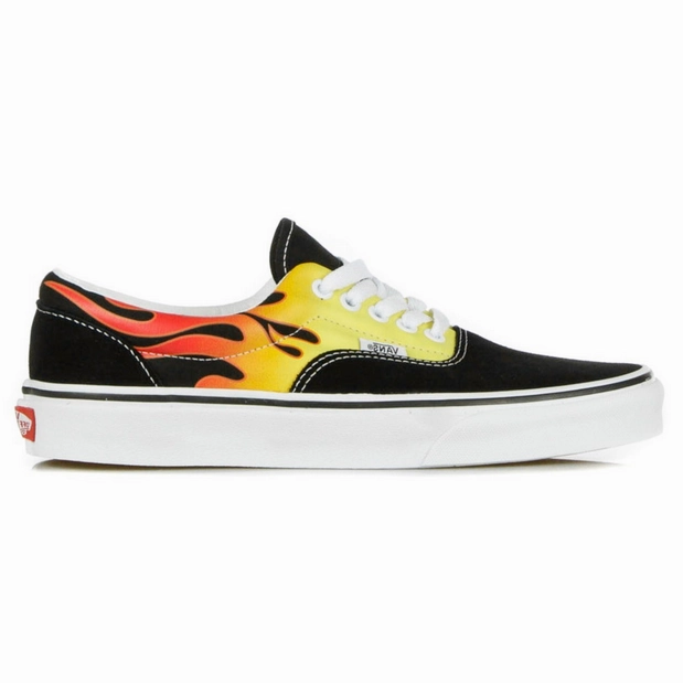 Sneakers Sports Grille Vans scarpa sneakers unisex adulto Era Flame VN0A4BV4XEY1 nero-bianco-fiamme