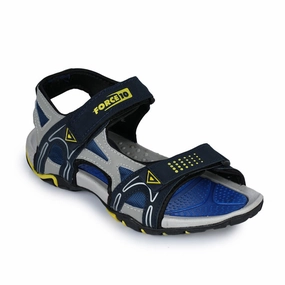 Sandals Curaco Force 10 Sporty Blue Sandals For Men LXI-20 By Liberty