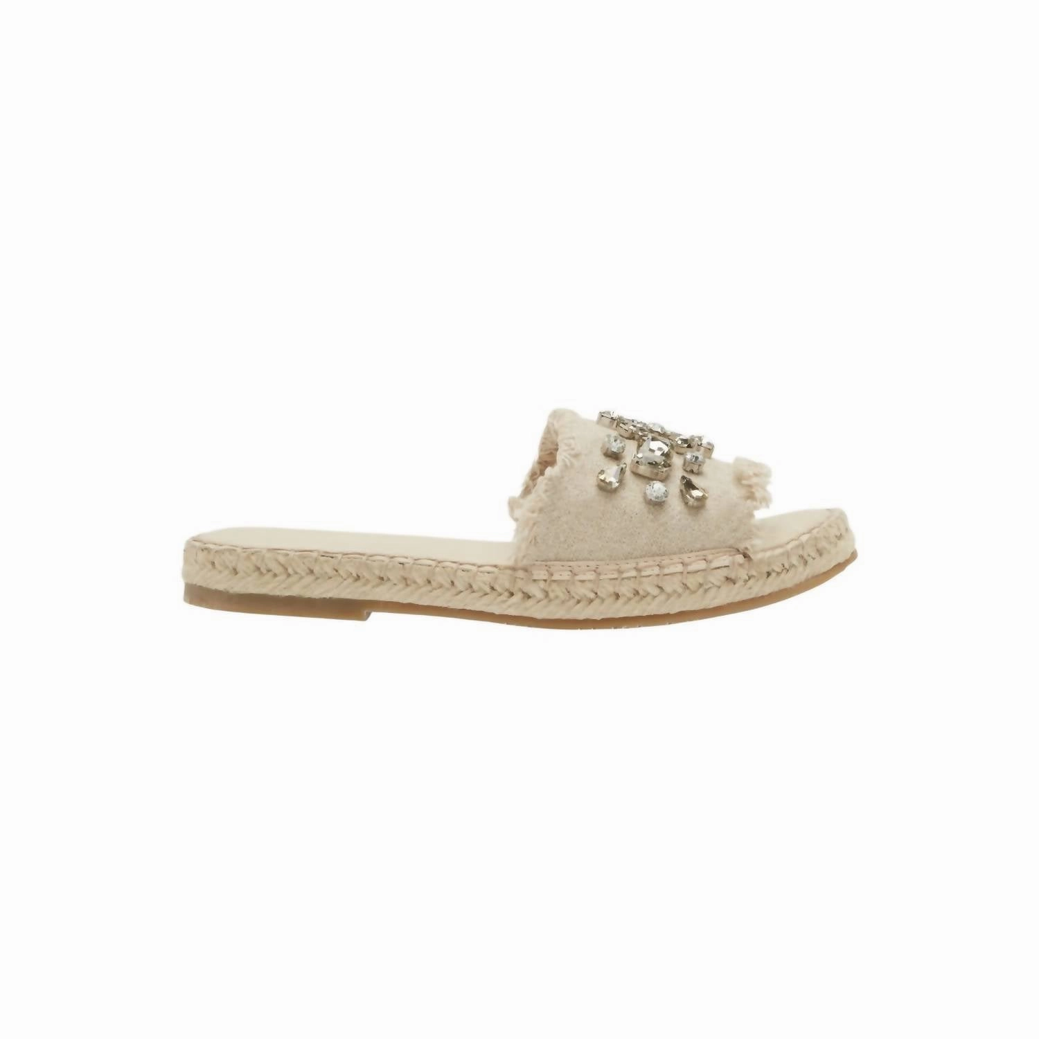 Women's Ellis Sandal In Natural Linen Rope Sandals