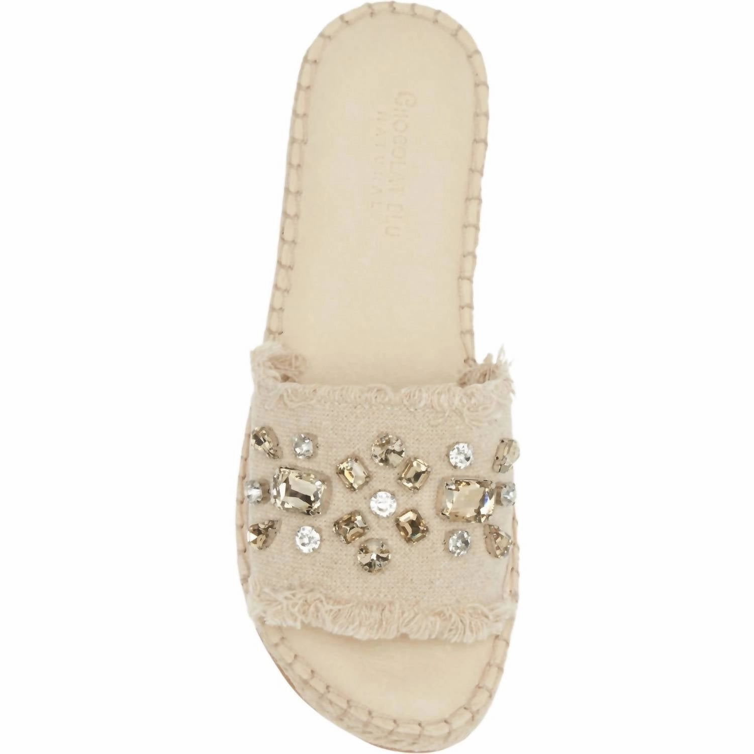 Sandals Grand St Lucian Resort Women's Ellis Sandal In Natural Linen