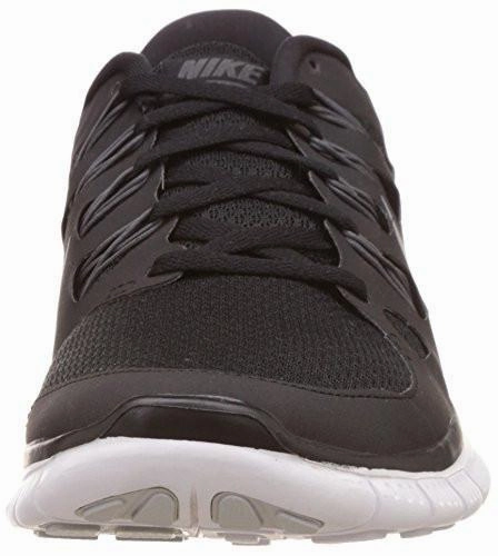 Nike Koby Shoes Free 5.0  Running Shoe Black/Metc Silver/Dark Grey/White 6 BM US