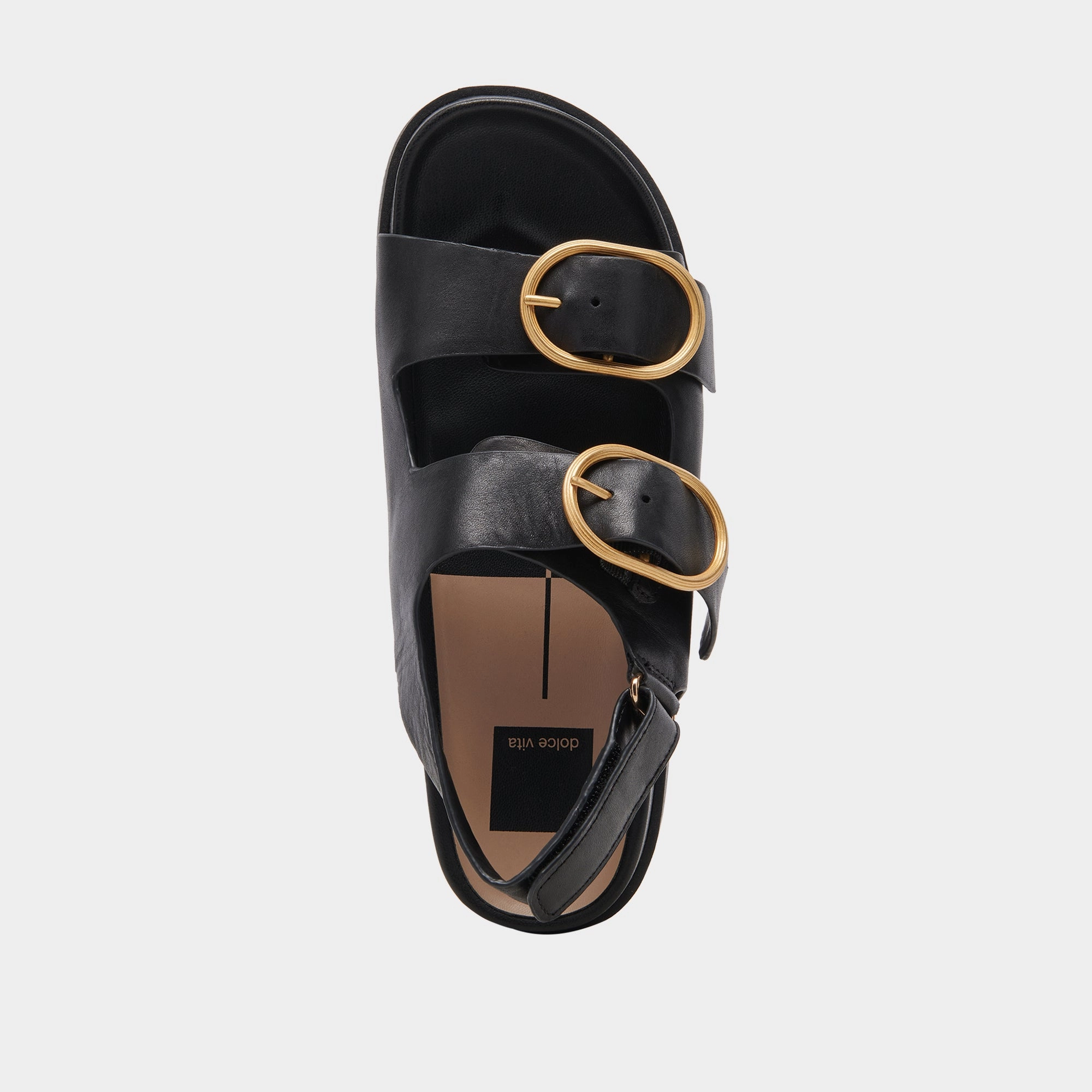 STARLA SANDALS BLACK LEATHER Tom Sandals