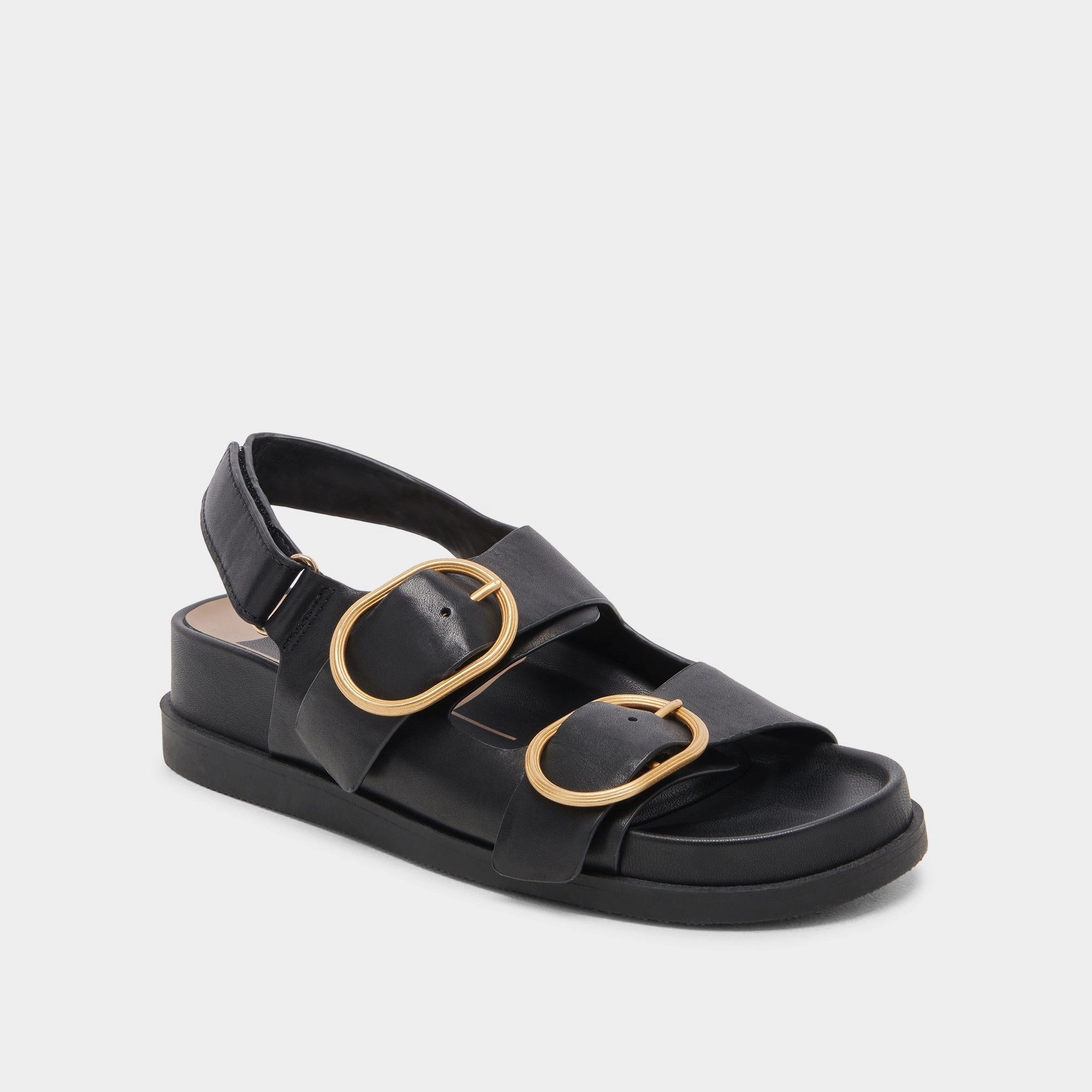 Korkers Sandals STARLA SANDALS BLACK LEATHER