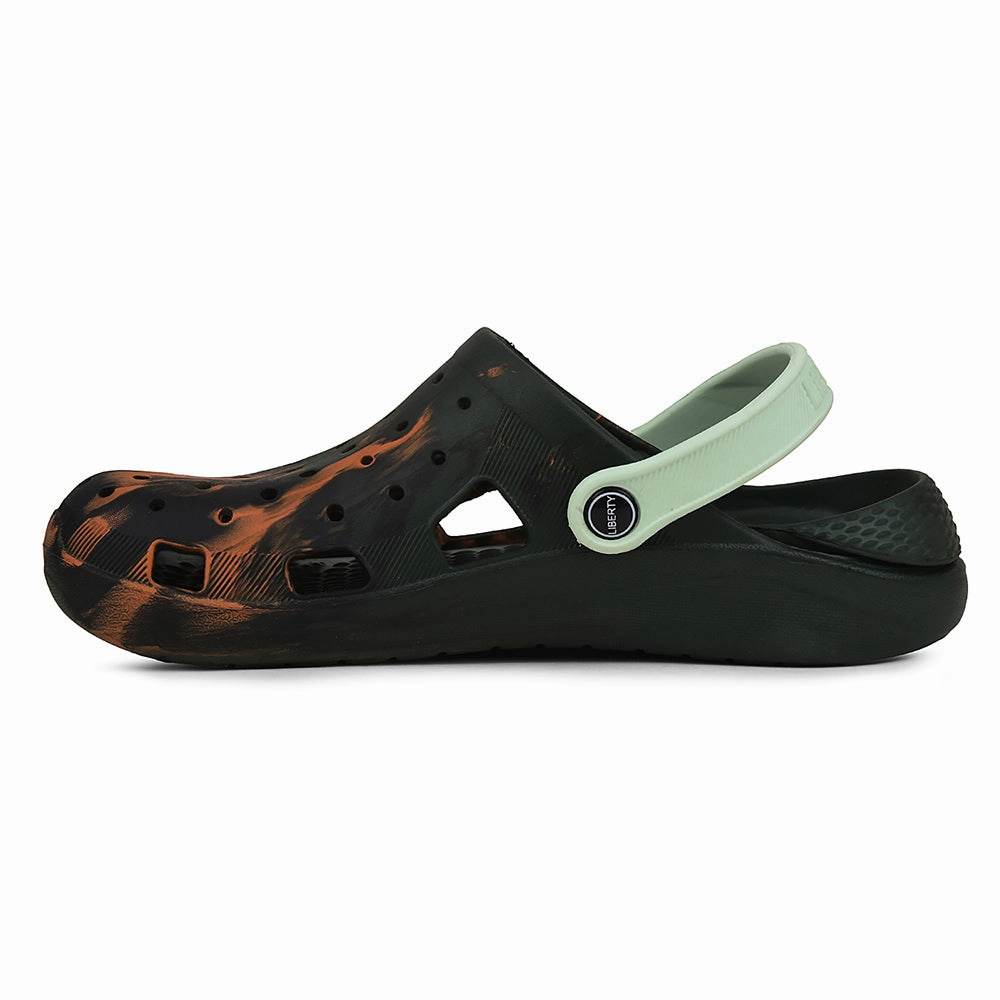 A-HA Olive Green Slingback Clogs For Men LPMXT-961E By Liberty Sandals At Famous Footwear