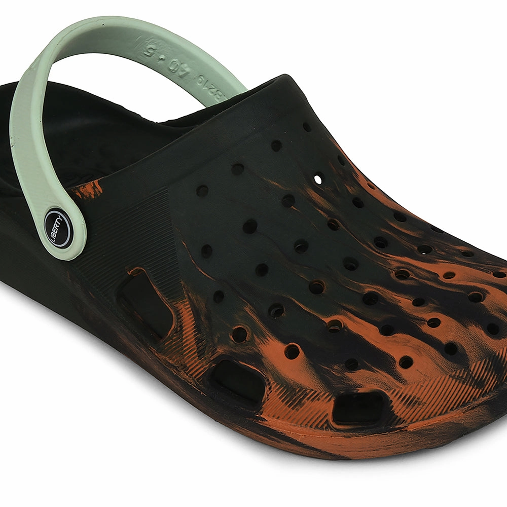 Sandals Travel Insurance A-HA Olive Green Slingback Clogs For Men LPMXT-961E By Liberty