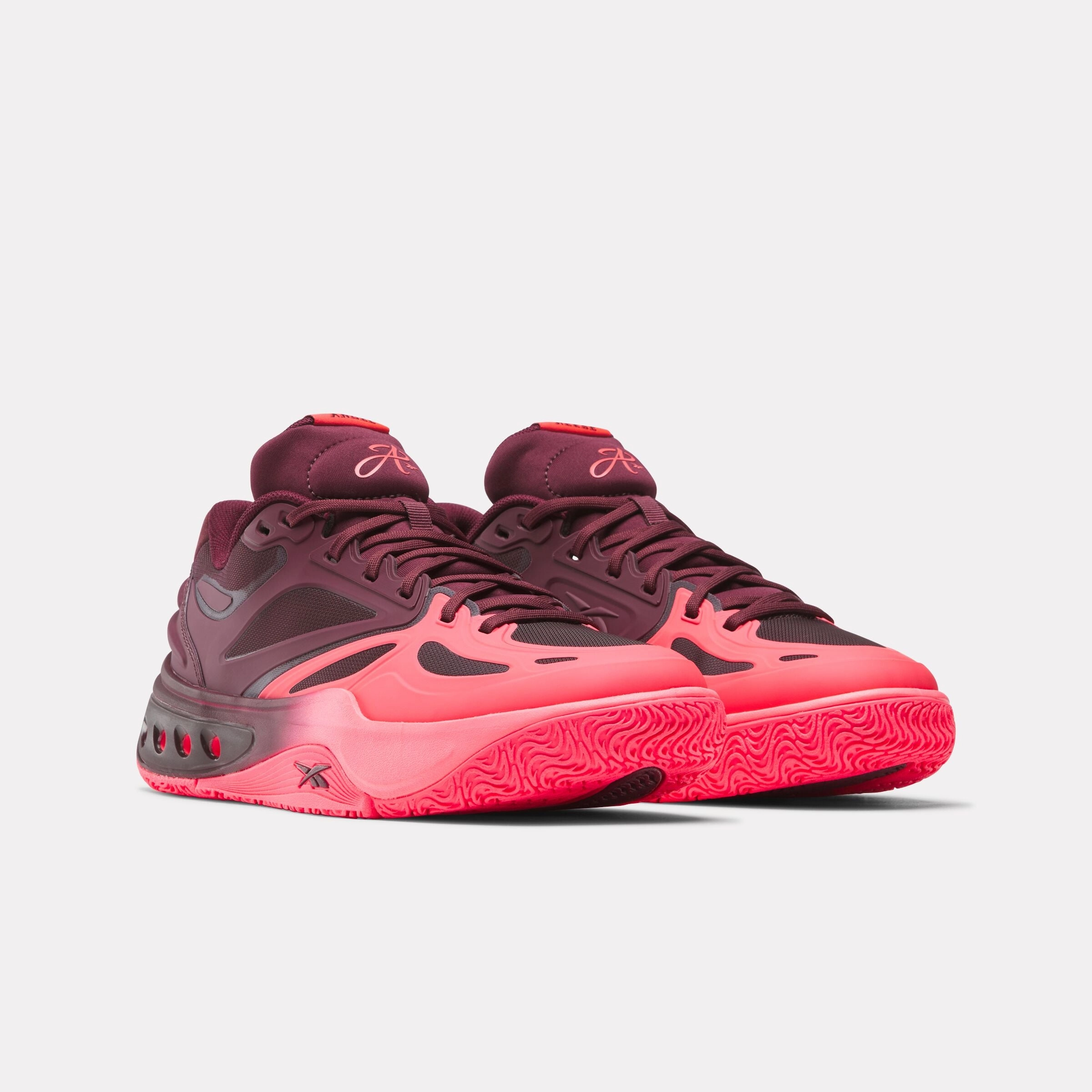 Engine A Blkcherry/Pinkblast/Blkcherry Oklahoma City Thunder Basketball Shoes