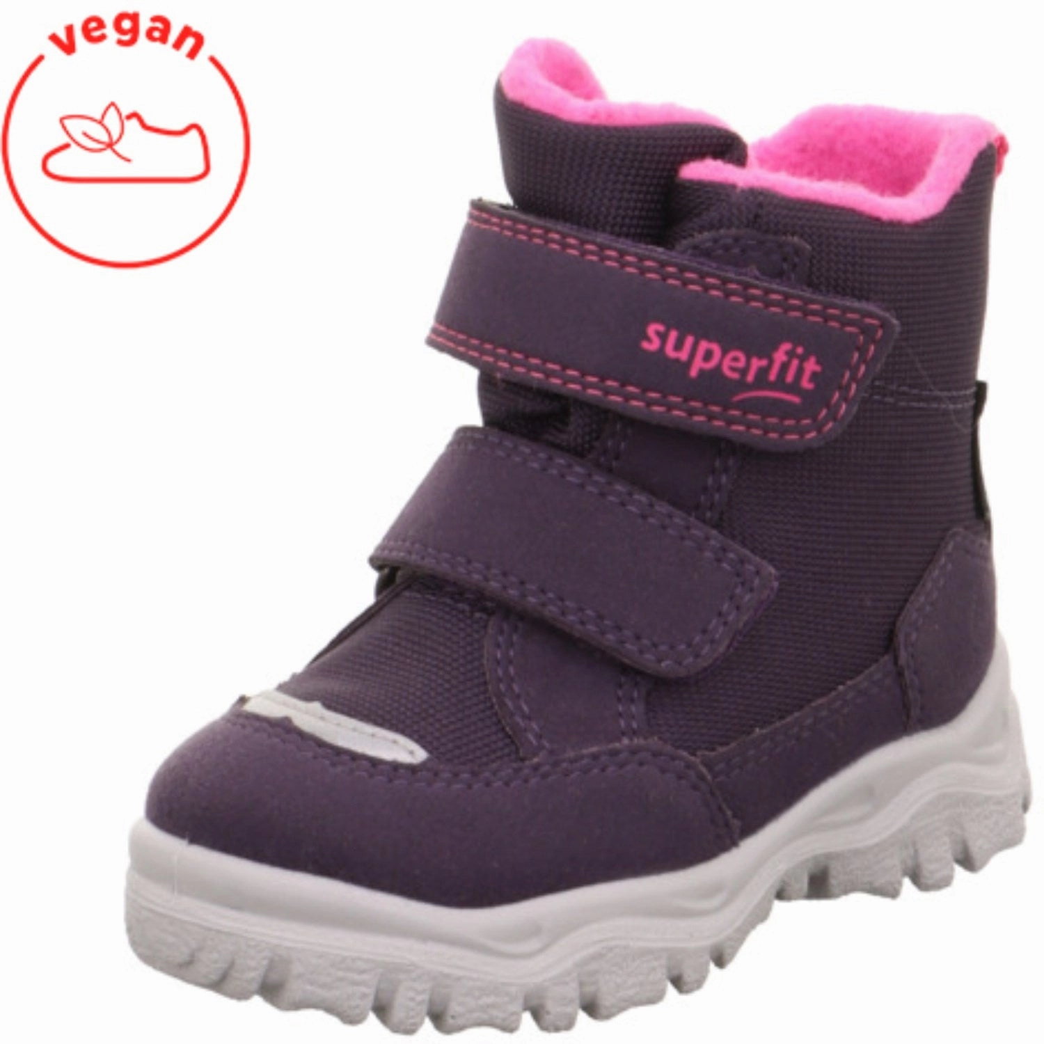 Superfit Purple/Pink Husky1 Boots With Warm Lining Ankle Winter Boots
