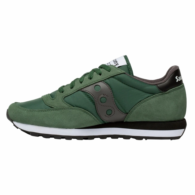 Saucony Original scarpa sneakers da uomo Jazz s2044-622 verde-grigio Grand Crosscourt Winner Leather Lace-up Sneakers