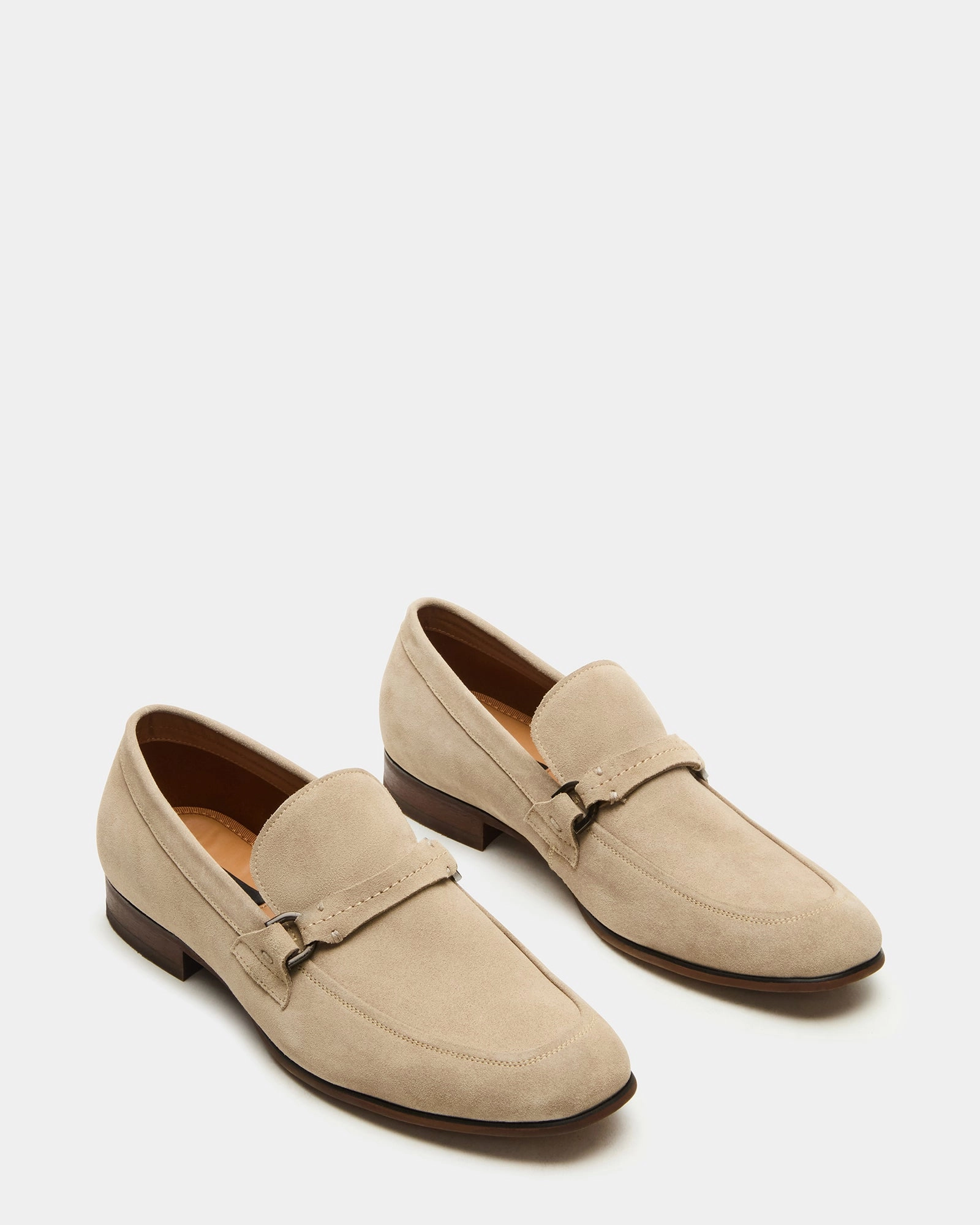 High Heel Penny Loafers HEROLF SAND SUEDE