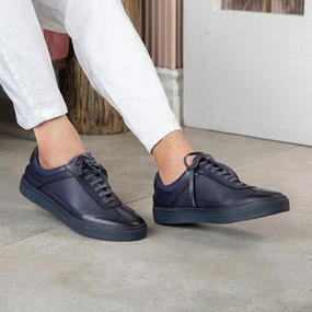The Sneaky Blue Men's Sneakers Tresmode Step In Sneakers