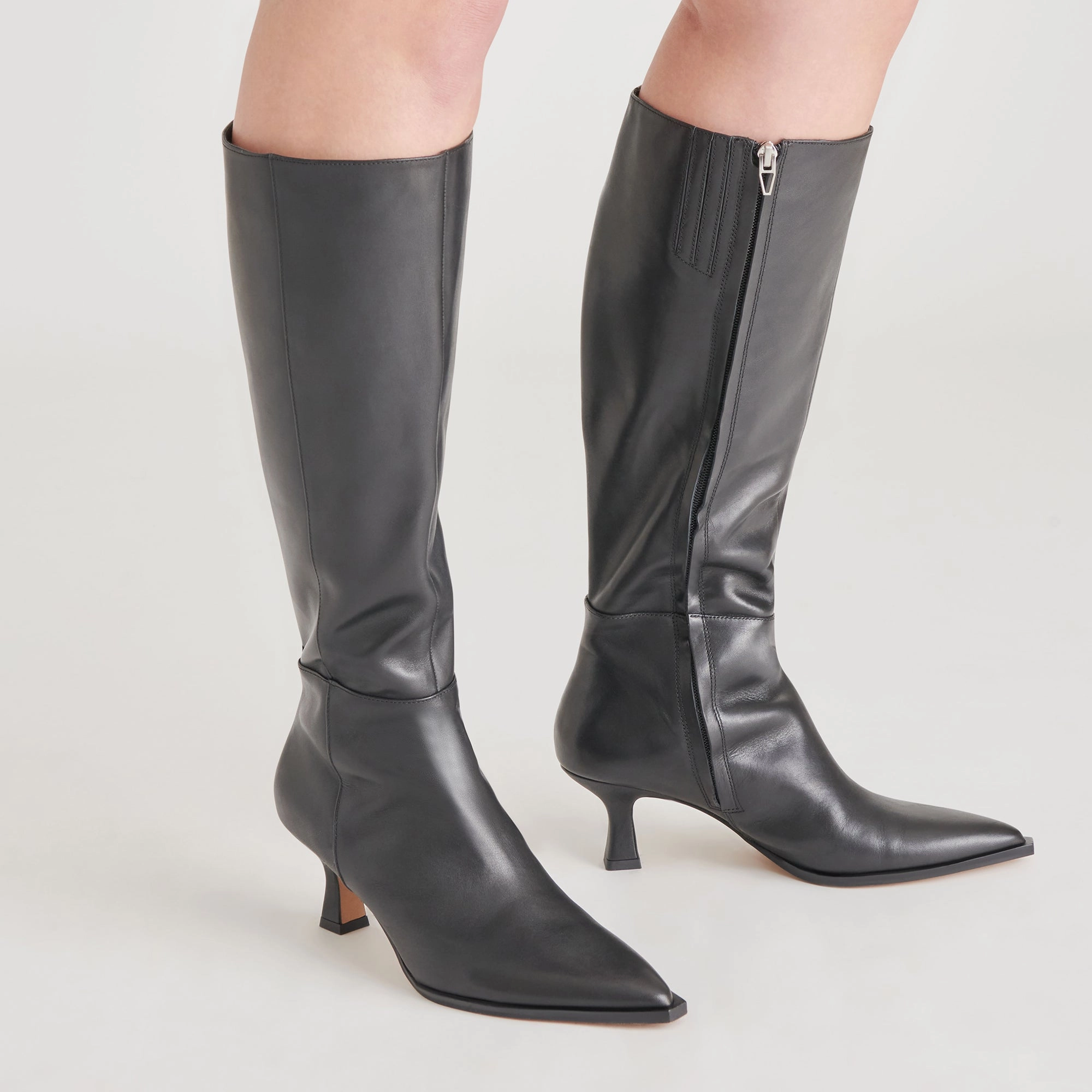 AUGGIE BOOTS BLACK LEATHER Limmer Boots