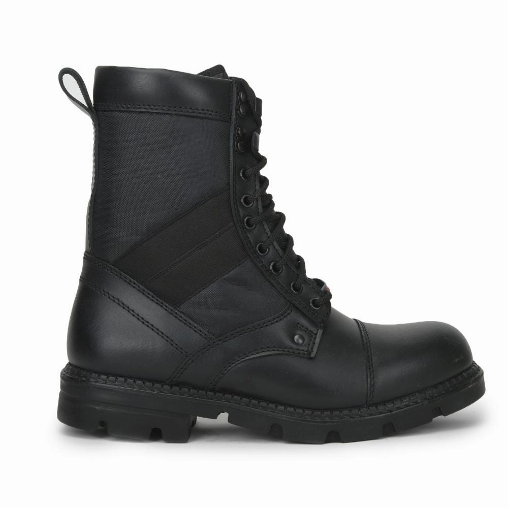 Denim Boots Gliders (Black) Casual Lace Up Shoes For Men PARABOOT By Liberty