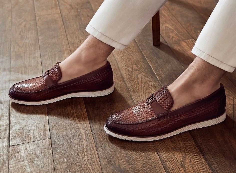 The Sperry Tan Leather Tassel Loafer Men Shoe Dress Shoes For Cackys