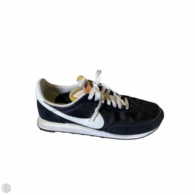 Shoes Athletic By Nike In Black & White, Size: 9 Automatic Lacing Nike Shoes