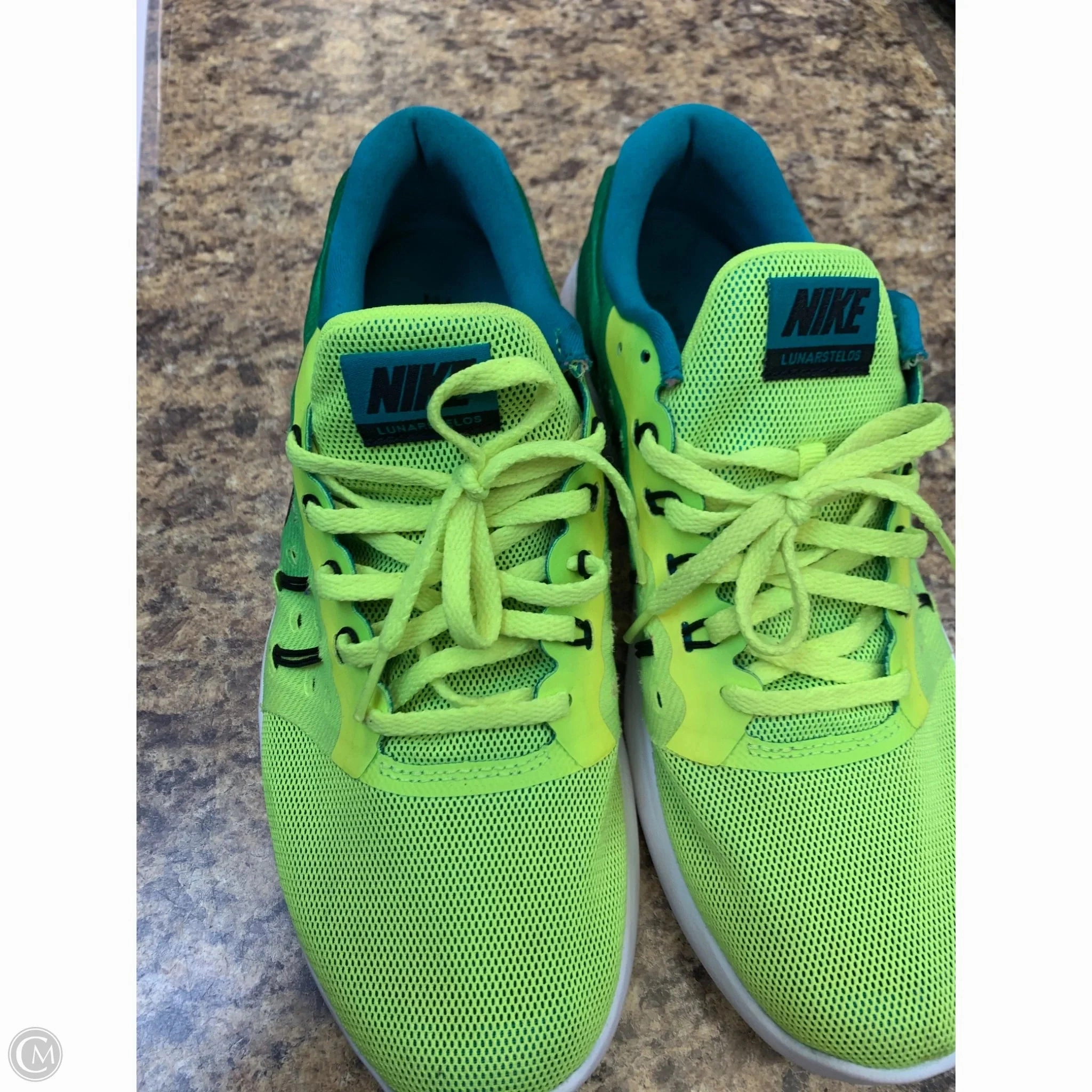 Famous Nike Shoes Shoes Athletic By Nike In Green & Yellow, Size: 8.5