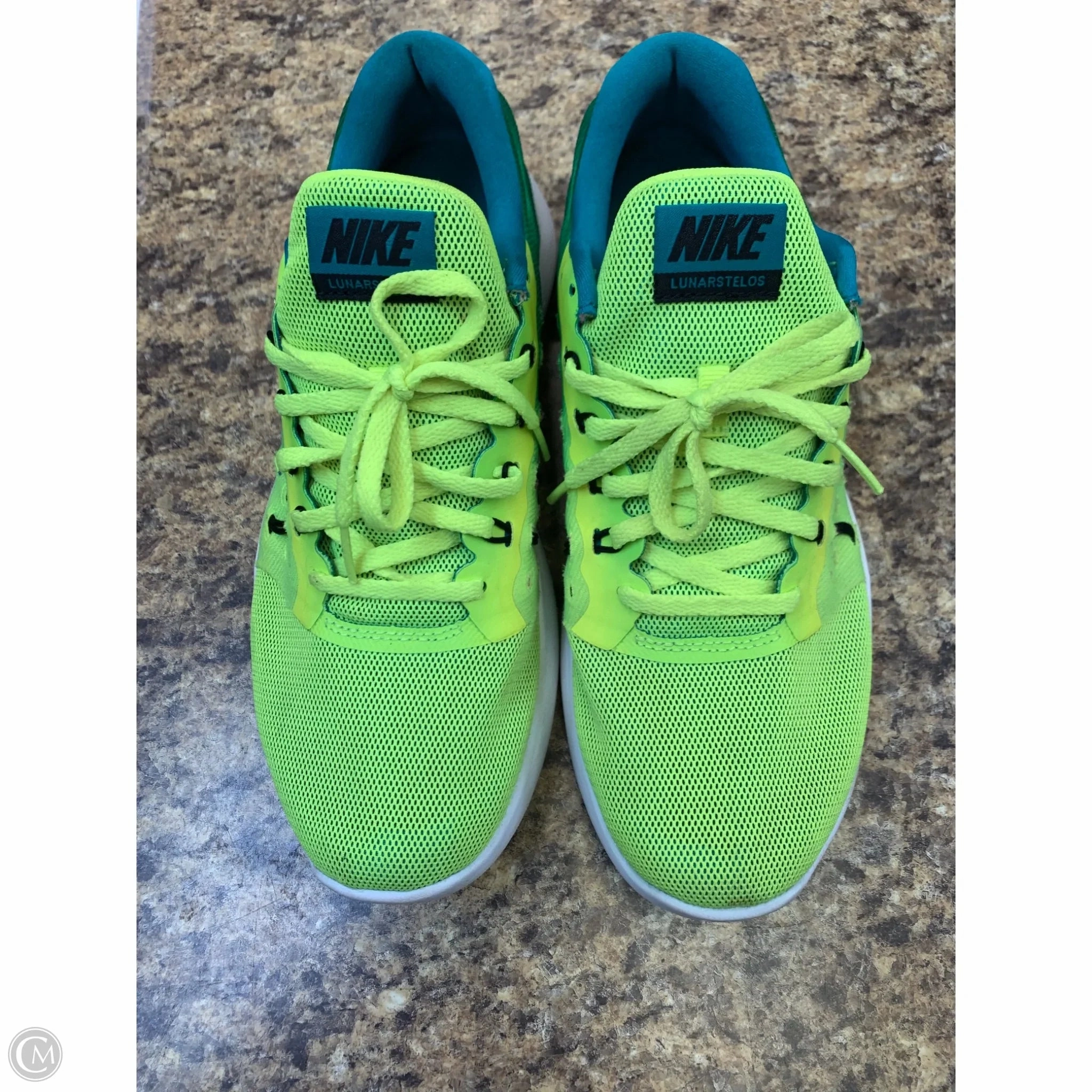 Nike Super Shoes Running Shoes Athletic By Nike In Green & Yellow, Size: 8.5