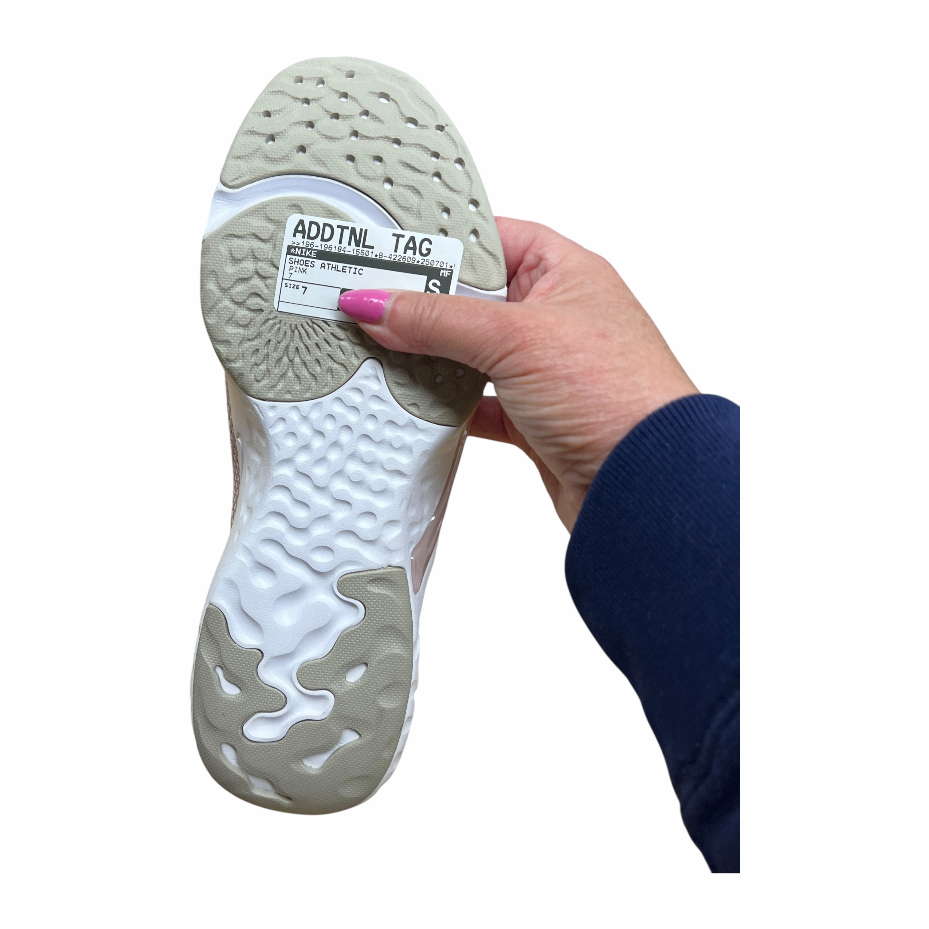 Nike Youth Shoes Shoes Athletic By Nike In Pink, Size:7