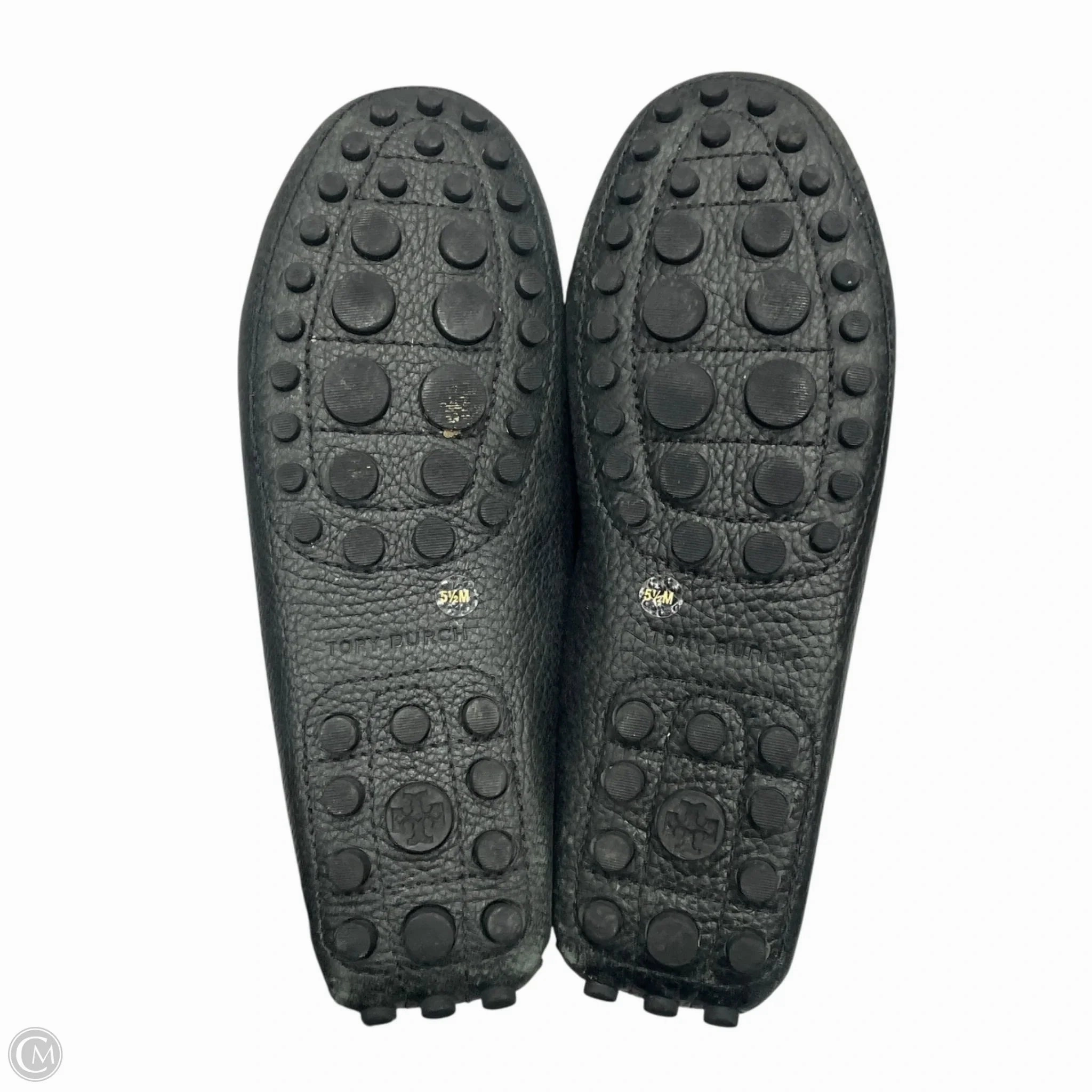 Shoes Designer By Tory Burch In Black, Size: 5.5 Piercing Loafers