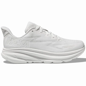 Walking Shoes Near Me Men's Hoka Clifton 9, White/White, 7.5 D Medium