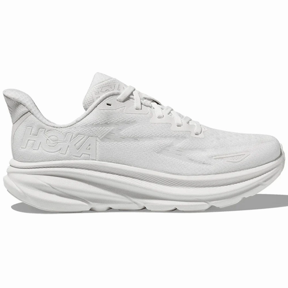 Men's Hoka Clifton 9, White/White, 7.5 D Medium Price Of Shoes In The Philippines