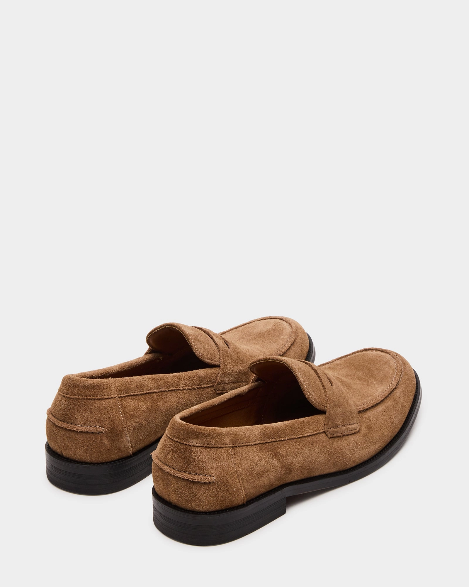 NATAN TAUPE SUEDE Grasshopper Loafers
