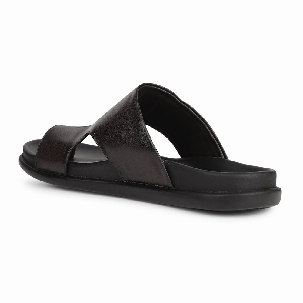 Healers Brown Casual Slipper For Men LEEKS-10 By Liberty Cozzzy Slippers