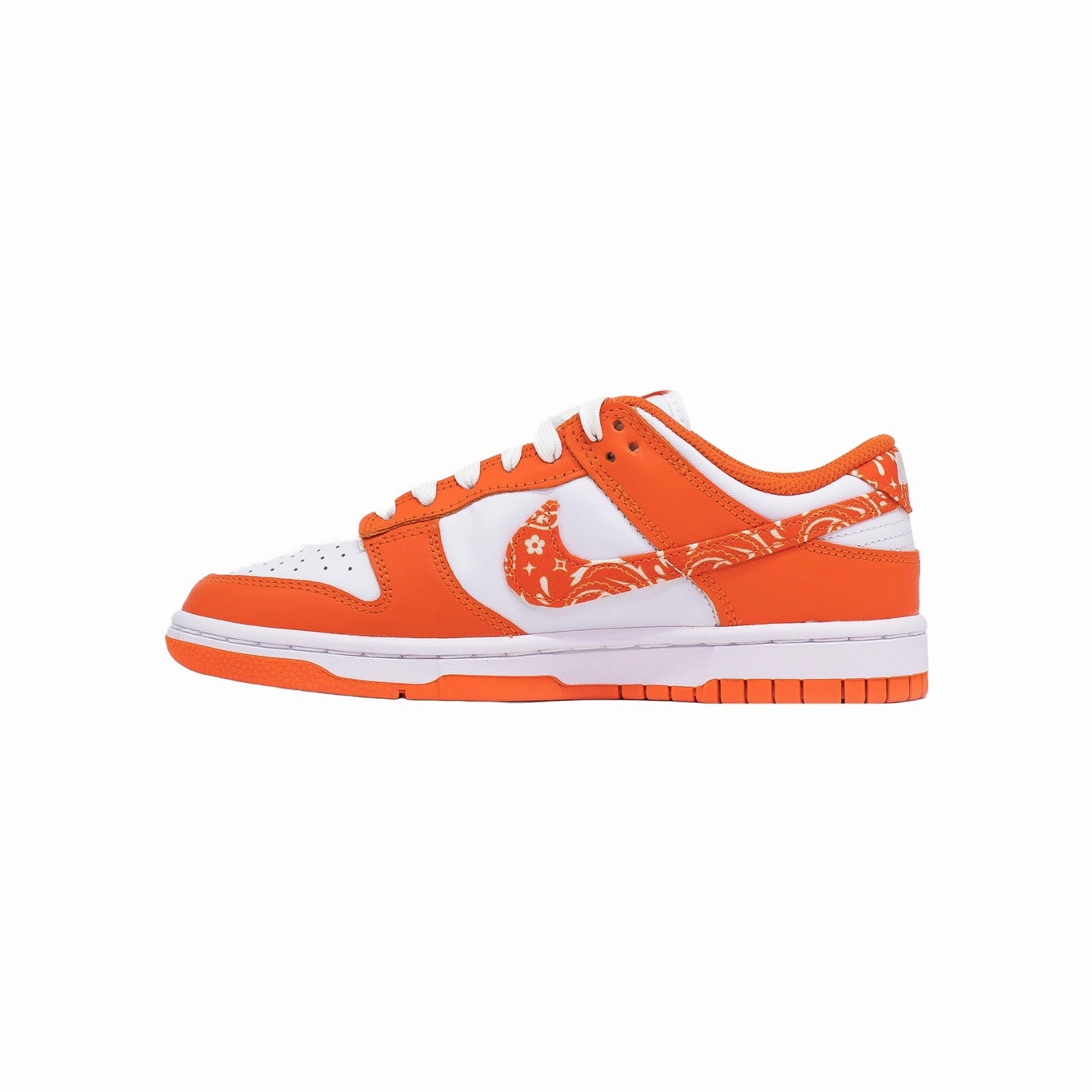 Good Sneakers For Hiking Women's Nike Dunk Low, Orange Paisley