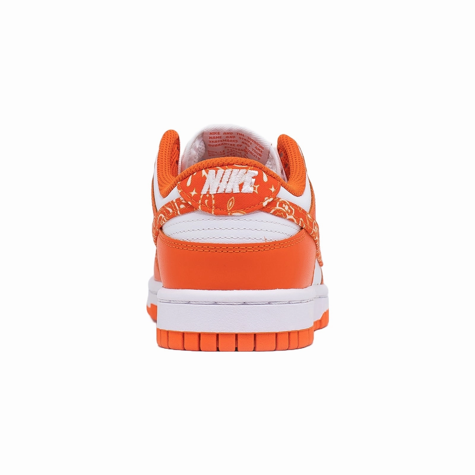 Women's Nike Dunk Low, Orange Paisley Gucci Slip On Sneakers Sale