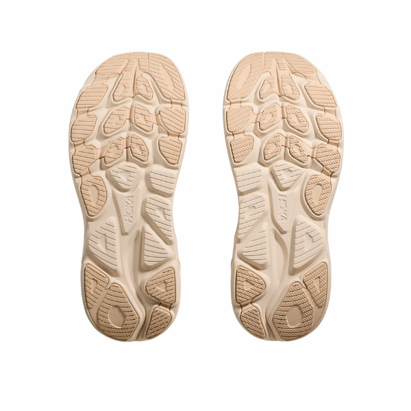 Underpronation Shoes Hoka Women's Clifton 10 Wide Vanilla