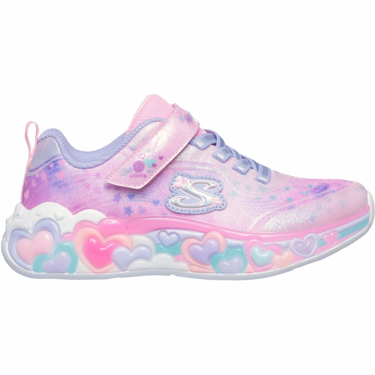 Pink Gola Sneakers Skechers Eternal Heart Lights Sneakers