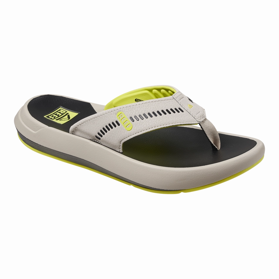 Jellies Sandals REEF Swellsole Cruiser Sandal-Grey/Lime