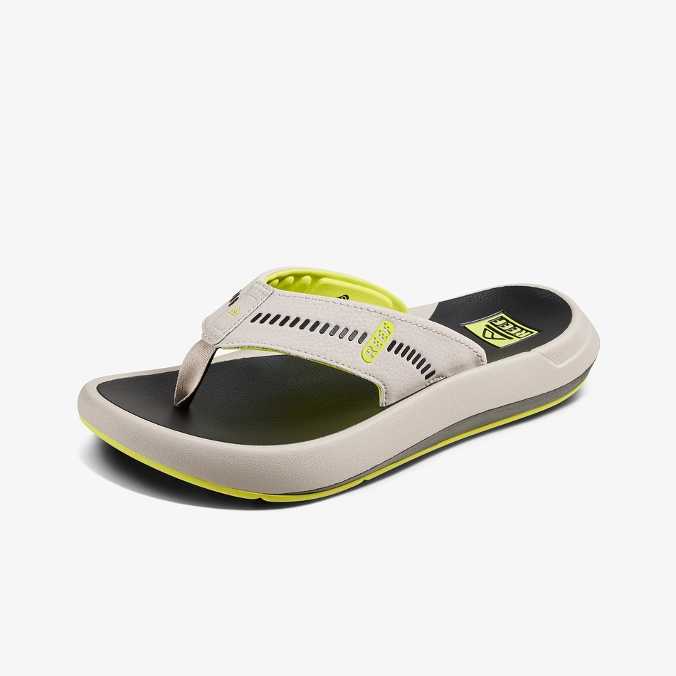 REEF Swellsole Cruiser Sandal-Grey/Lime Sandals Gift Card