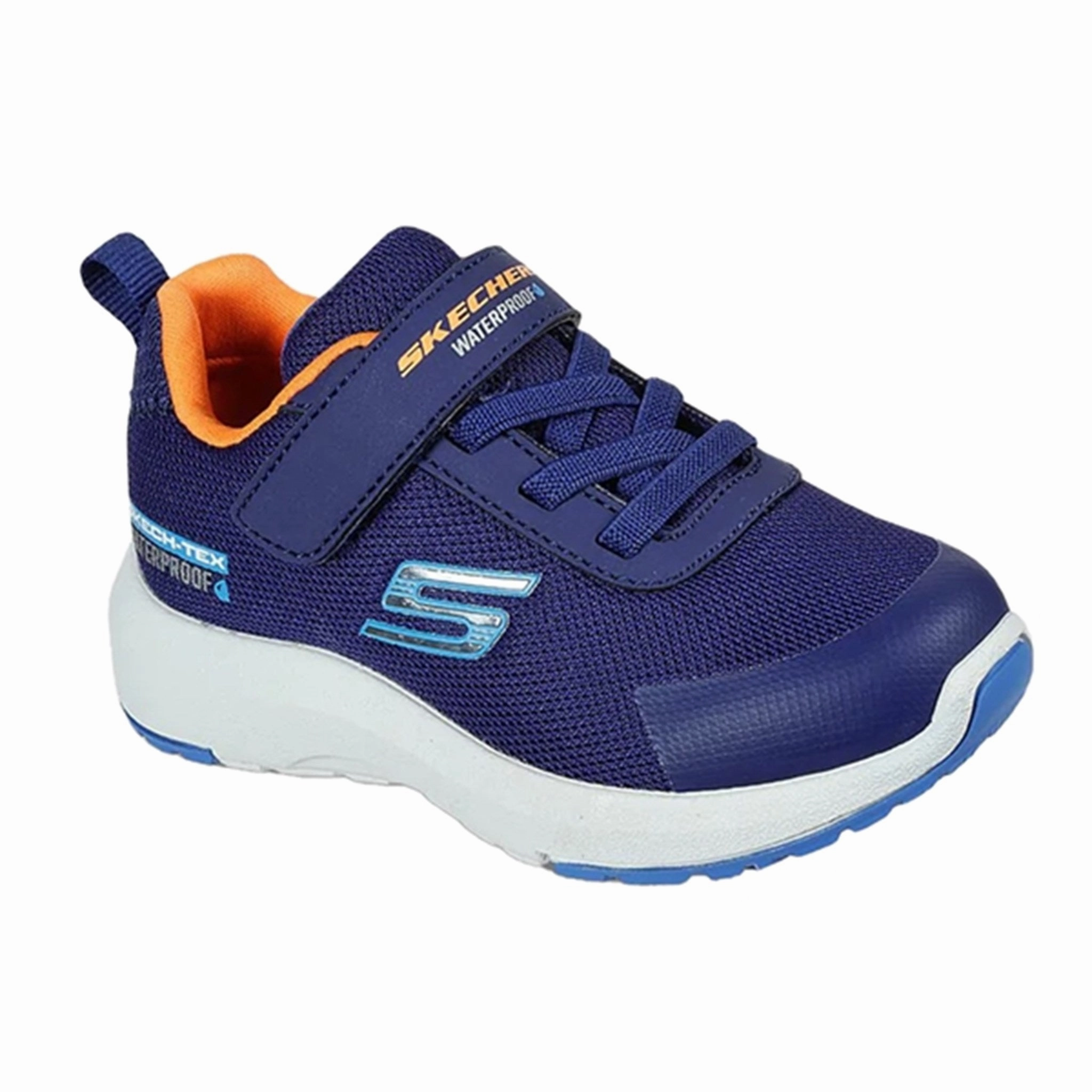 Skechers Boys Dynamic Tread Hydrode Sneakers Waterproof Navy Flux Sneakers