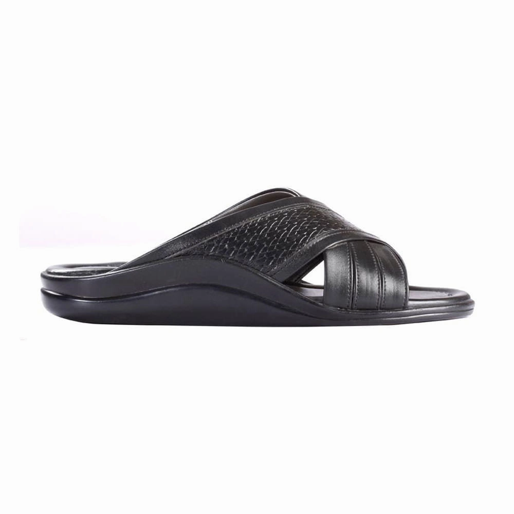 Coolers Casual Black Slippers For Men DON By Liberty Basketball Slides