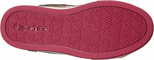 Sneakers Doodle Skechers scarpa da ginnastica da ragazza Shoutouts Zipsters 84301L gun metal